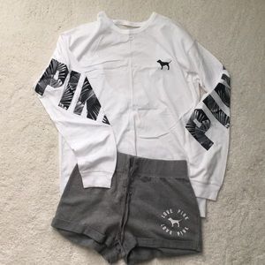 Victoria’s Secret PINK Lace up Shorts